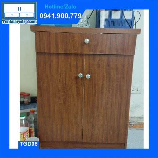 Tủ nhựa giầy dép 2 cánh đơn giản TGD06