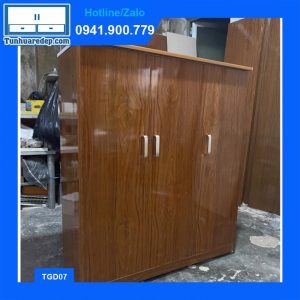 Tủ nhựa giầy dép 3 cánh nhiều ngăn TGD07