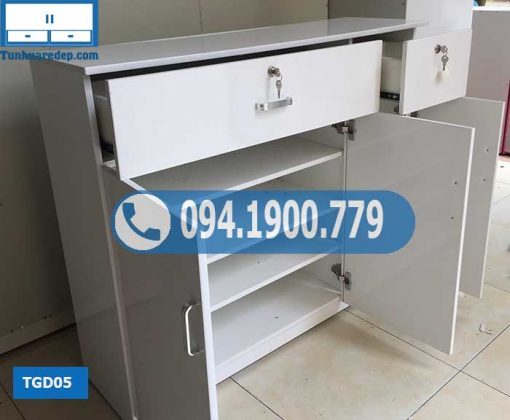 Tủ nhựa đựng giầy dép 3 cánh nhiều ngăn TGD05