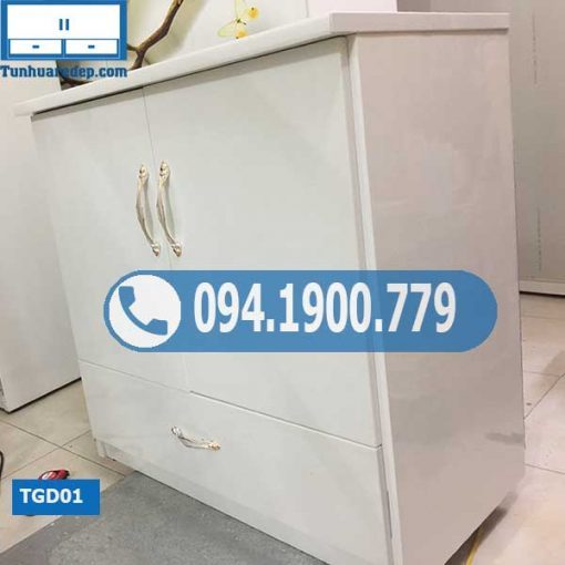Tủ nhựa đựng giầy dép 2 cánh nhiều ngăn TGD01