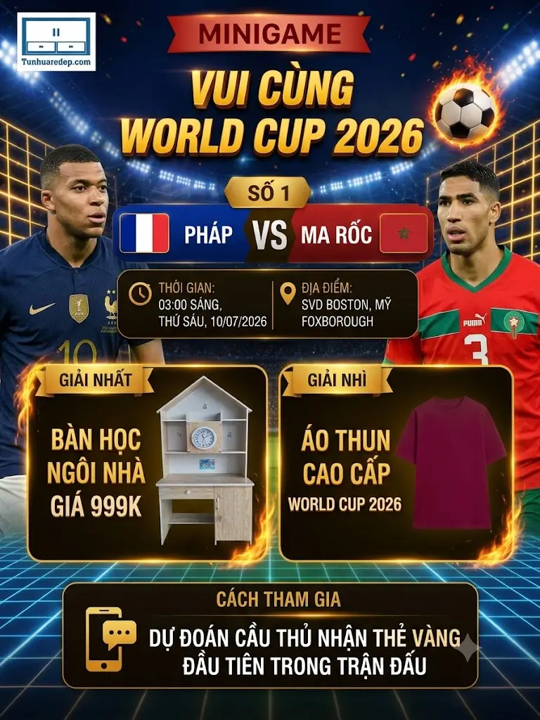 Vui cùng World Cup 2026 số 1