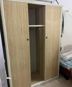 Tủ quần áo 3 cánh lùa đơn giản nhựa Đài Loan RĐ-TCL03